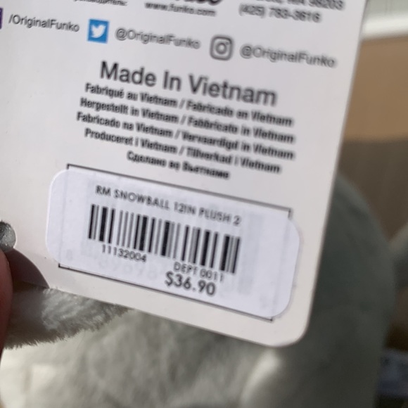 Funko Snowball plush XL Rick and Morty - Picture 11 of 12